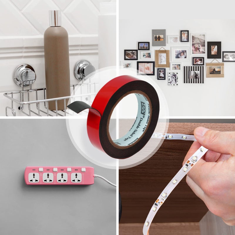 HPP Double Sided Tape, Heavy Duty Tape, Strong and Permanent for Outdoor and Indoor (1in x 9ft) - Image 2